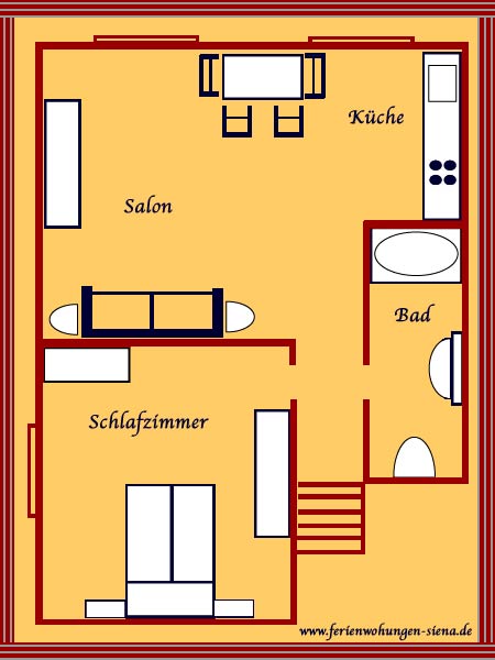 Ferienwohnung Toskana Siena